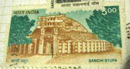 India 1994 Sanchi Stupa 5.00 - Used - Gebraucht