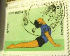 India 1991 Bhujangasana 2.00 - Used - Used Stamps