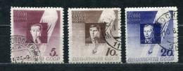 Russia/USSR 1934 Sc C50-2 MI  480-2 Used Victims Of Stratosphere Disaster Cv 25 Euro - Usati