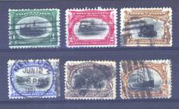 USA  -  1901 :  Yv  138-43  (o) - Used Stamps