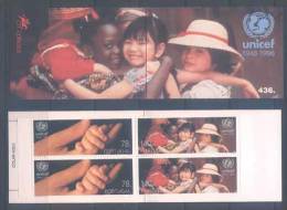 Portugal Carnet UNICEF Enfant 1996 Avec 2 Sèries ** UNICEF Children Booklet 1996 With 2 Sets *** - UNICEF