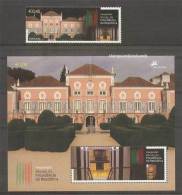 Portugal Palais Présidentiel De Belem Architecture Musée 2004 Timbre + Bloc ** Portugal Presidential Palace Museum ** - Unused Stamps