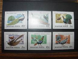 YT 2536 - 2542 HONGRIE HUNGARY UNGARN OISEAUX BIRD VOGEL - Unused Stamps