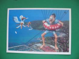 PORTOROZ-MARINA,TENNIS;STAMP - Parachutting