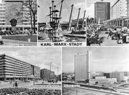 Chemnitz Karl-Marx-Stadt - Mehrbildkarte - Chemnitz (Karl-Marx-Stadt 1953-1990)