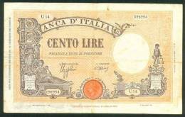 ITALIA , 100 LIRE  9.12.1942. - 100 Lire