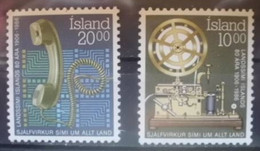 Island  Telefon  1986   ** - Unused Stamps