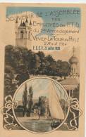 SUISSE - VEVEY - LA TOUR DE PEILZ - Souvenir De L'Assemblée Des Employés Des P.T.D. Du 2ème Arrondissement- 2 Août 1914 - La Tour-de-Peilz