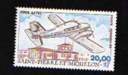 Avion D´Air Saint Pierre PA 68 NMH - Piper Aztec  1989 - Unused Stamps