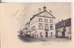 395-Luzarches-Val D´Oise-France-v.1903-Hiistoire Poste:Timbre 5c.annulation "fleur" Pour L´etranger:Sardaigne-Italie - Luzarches