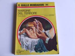 P120 Collana I Gialli Mondadori, N.1018, Margine Del Terrore, Kane, 1968, Giallo Poliziesco, Sexy Girl, Vintage - Policíacos Y Suspenso