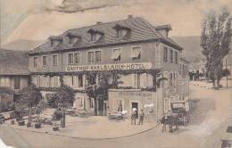 Ottrott, Elsass, Gasthof Hotel "Zum Grünen Baum" Karl Blanck, Um 1908 - Elsass