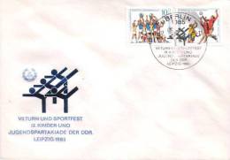 DDR / GDR - Mi-Nr 2814/2815 FDC (l350)- - 1981-1990