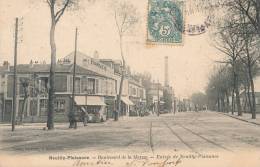 ( CPA 93 )  NEUILLY-PLAISANCE  /  Boulevard De La Marne  -  Entrée De Neuilly-Plaisance  - - Neuilly Plaisance