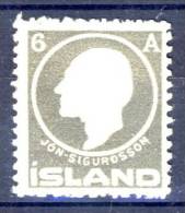 #C1046. Iceland 1911. Michel 66. MH(*) - Neufs