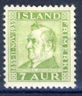 ##C1058. Iceland 1935. Michel 185. MH(*) - Nuovi