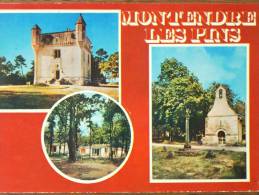 17 - MONTENDRE-les-PINS - Le Château De Croix Gente - Le Village De Vacances - La Chapelle. (Multivues) - Montendre