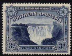 Southern Rhodesia - 1938 Victoria Falls 3d (**) # SG 35b , Mi 37A - Southern Rhodesia (...-1964)