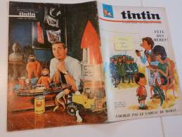 JOURNAL TINTIN N°18 1966 - 4me PLAT OBJETS MYTHE HERGE - Tintin