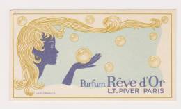 CARTE PARFUMEE L.T. PIVER  REVE D'OR - Ohne Zuordnung