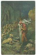 D. Mastroianni, Divina Commedia N. 12, Early 1900s  Unused Postcard [11151] - Mastroianni