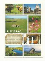 Cp, 48, Sur Les Monts D'Aubrac, Multi-Vues, Voyagée 2001 - Other & Unclassified