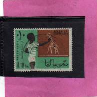 SOMALIA 1960 PRO CHILDHOOD - PRO INFANZIA USED POST AFIS - Somalia (1960-...)