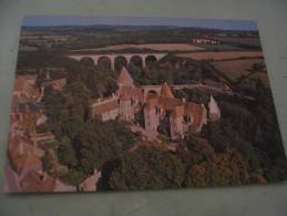 LE CHATEAU...LE VIADUC...ET PONT ROUTE DE MONTLUCON - Culan