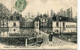 CPA 77 MORMANT ANCIEN CHATEAU DE BRESSOY 1907 - Mormant