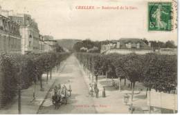 CPA CHELLES (Seine Et Marne) - Boulevard De La Gare - Chelles