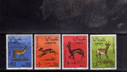 SOMALIA 1967 FAUNA ANIMALI ANIMALS GAZZELLA GAZELLE SERIE COMPLETA COMPLETE SET MNH POST AFIS - Somalia (1960-...)