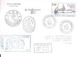 8731  MARION DUFRESNE - MD 38 ASPARA II -  KERGUELEN - Lettres & Documents