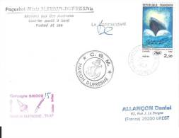 8733  MARION DUFRESNE - SINODE 15 - ERREUR De Date - 83 Pour 84 - MARSEILLE - BOUCHES Du RHÔNE - Cartas & Documentos