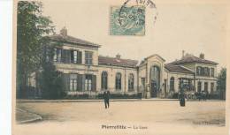 ( CPA 93 )  PIERREFITTE  /  La Gare  - - Pierrefitte Sur Seine