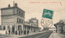 ( CPA 93 )  PIERREFITTE  /  La Gare, Vue Intérieure  - - Pierrefitte Sur Seine