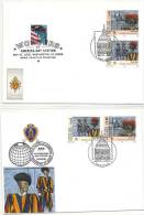 Zwei Briefe World Philatelic Exhibition Mit USA Frankatur - Storia Postale