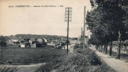 ( CPA 93 )  PIERREFITTE  /  Avenue De Saint-Denis  - - Pierrefitte Sur Seine