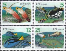 2007 Coral Reef Fish Marine Life Taiwan Stamp MNH - Collections, Lots & Series