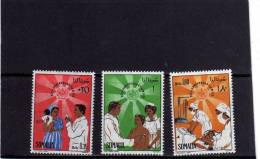 SOMALIA 1968 ANNIVERSARY ANNIVERSARIO WHO ORGANIZZAZIONE MONDIALE SANITA' OMS SERIE COMPLETA COMPLETE SET MNH POST AFIS - Somalia (1960-...)