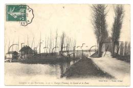 Gurgy (89) : Maison Près Du Pont Sur Le Canal En 1908 . - Gurgy