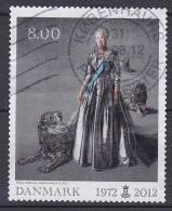 Denmark 2012 Mi. 1691    8.00 Kr. Queen Königin Margrethe II Silver Jubilee - Usado