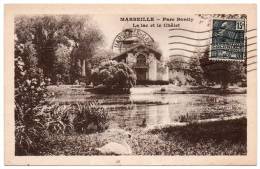 Cpa Marseille - Parc Borély - Le Lac Et Le Chalet - Parques, Jardines