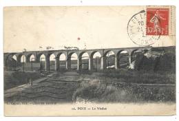 Poix-en-Picardie (80) : Passage Du Train Sur Le Viaduc En 1923 (animée). - Poix-de-Picardie