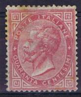 Italy: 1863 Sas Nr 20, Mi 20 10 C  Senza Gomma, No Gum - Ungebraucht