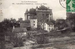 46 LACAPELLE-MARIVAL - Château Et Eglise - Lacapelle Marival