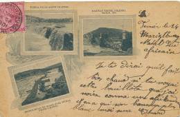 Entier Postal Natal 1902 Used Boer War Bridge Tugela , Railway Bridge Colenso 1900 Etc - Afrique Du Sud