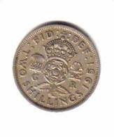 GREAT BRITAIN    2  SHILLINGS  1951  (KM # 878) - J. 1 Florin / 2 Schillings