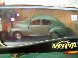 VEREM - PEUGEOT 203 BERLINE MILITARE  Scala 1/43 - Verem