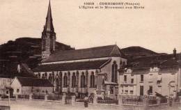 CORNIMONT : (88) L'église Et Le Monument Aux Morts - Cornimont