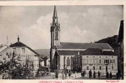 CORNIMONT : (88) L'église Et La Place - Cornimont